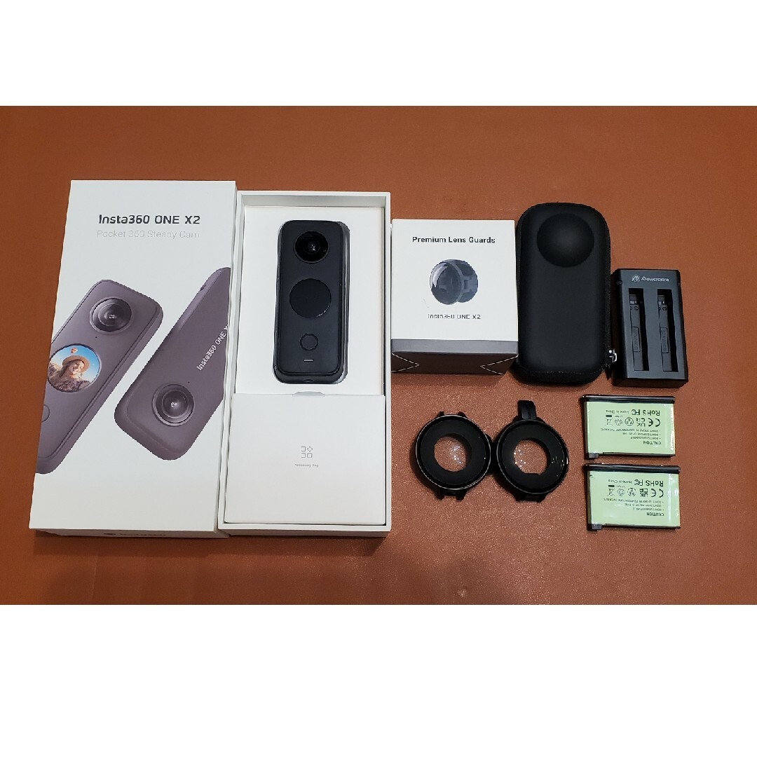 【値下げ】insta360 ONE X2 予備バッテリー、360 | フリマアプリ ラクマ