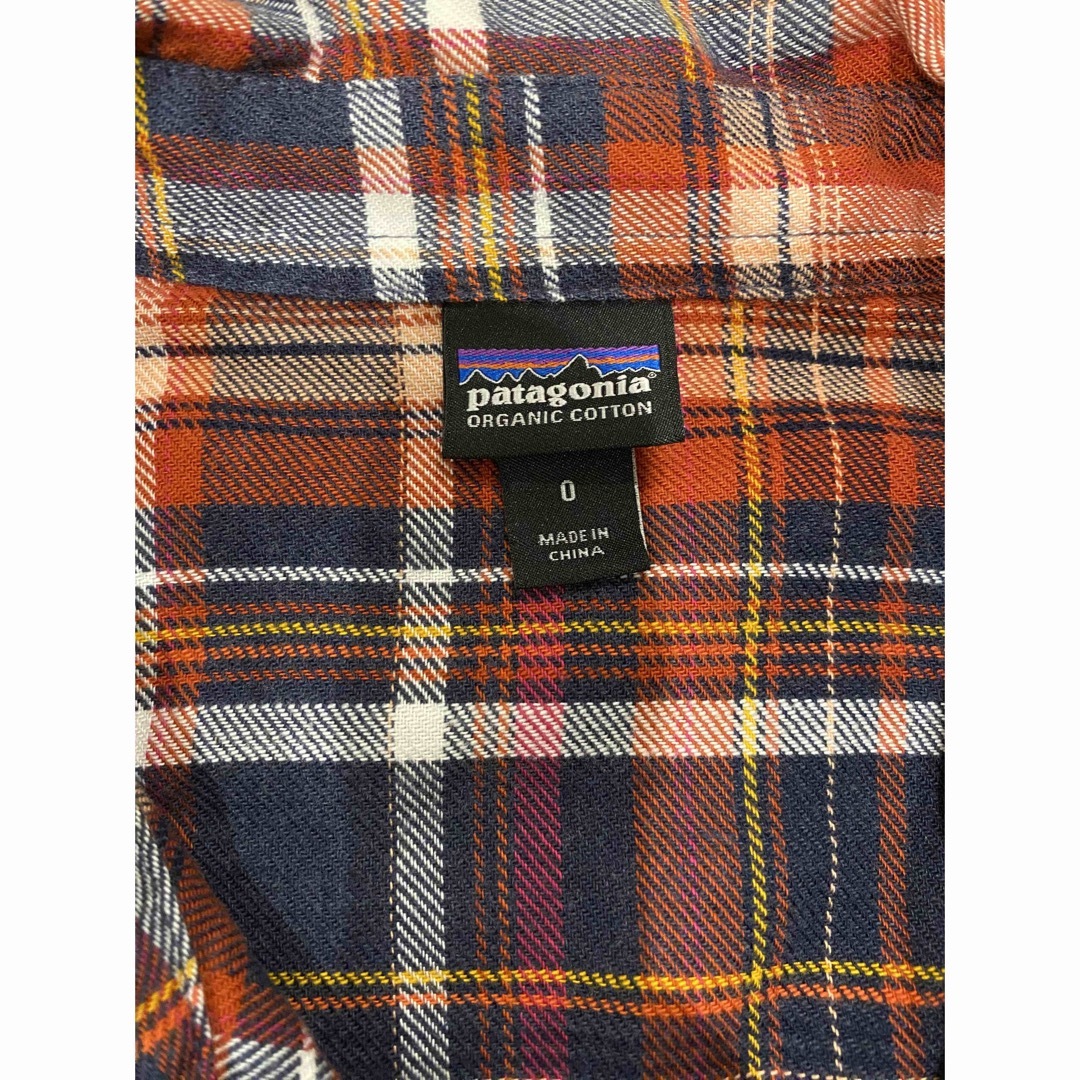 patagonia(パタゴニア)のpatagonia パタゴニア 長袖シャツ チェック WS 美品 レディースのトップス(シャツ/ブラウス(長袖/七分))の商品写真