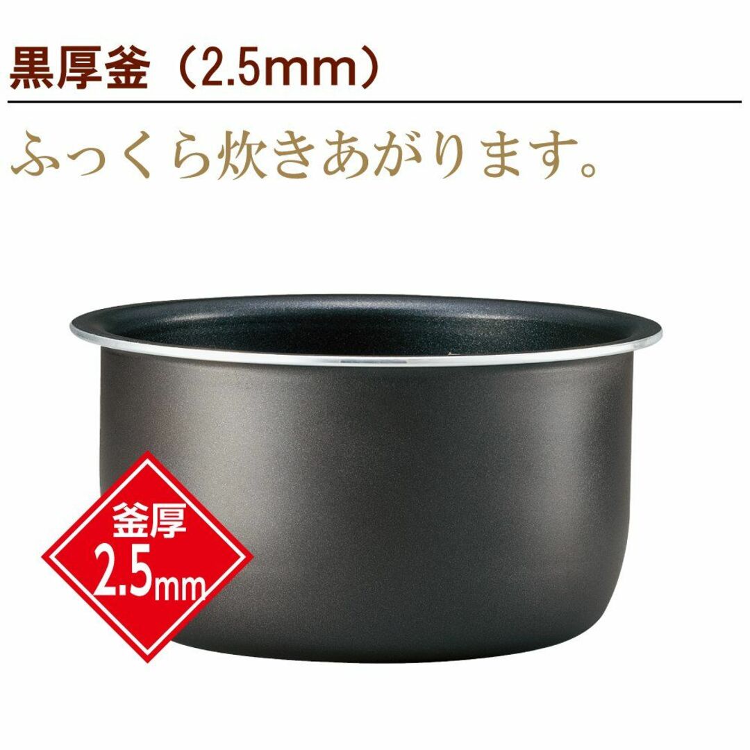 象印 炊飯器 5.5合 マイコン式 極め炊き ホワイト NL-DA10-WAの通販 by KK's shop｜ラクマ