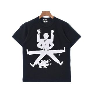 ブラックコムデギャルソン(BLACK COMME des GARCONS)のBLACK COMME des GARCONS Tシャツ・カットソー S 黒 【古着】【中古】(カットソー(半袖/袖なし))