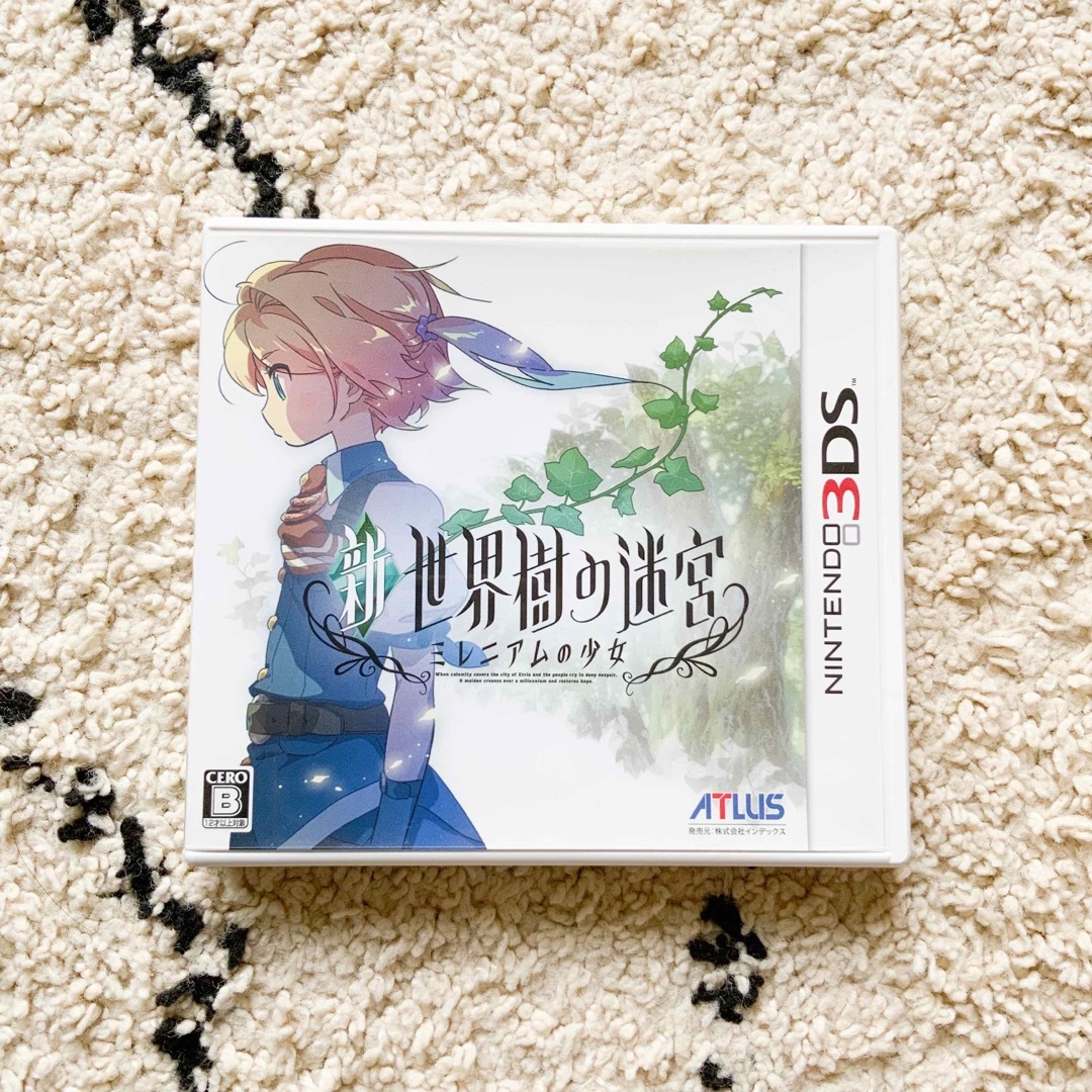 ニンテンドー3DS(ニンテンドー3DS)の新・世界樹の迷宮 ミレニアムの少女 3DS エンタメ/ホビーのゲームソフト/ゲーム機本体(携帯用ゲームソフト)の商品写真