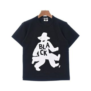 ブラックコムデギャルソン(BLACK COMME des GARCONS)のBLACK COMME des GARCONS Tシャツ・カットソー XS 黒 【古着】【中古】(カットソー(半袖/袖なし))