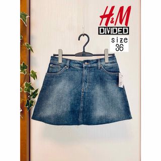 エイチアンドエム(H&M)の◆ 未使用!! H&M デニム ミニスカート(ミニスカート)