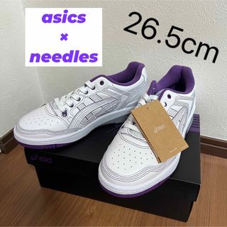 ニードルス(Needles)の新品未使用 needles×asics EX89 White 26.5cm(スニーカー)