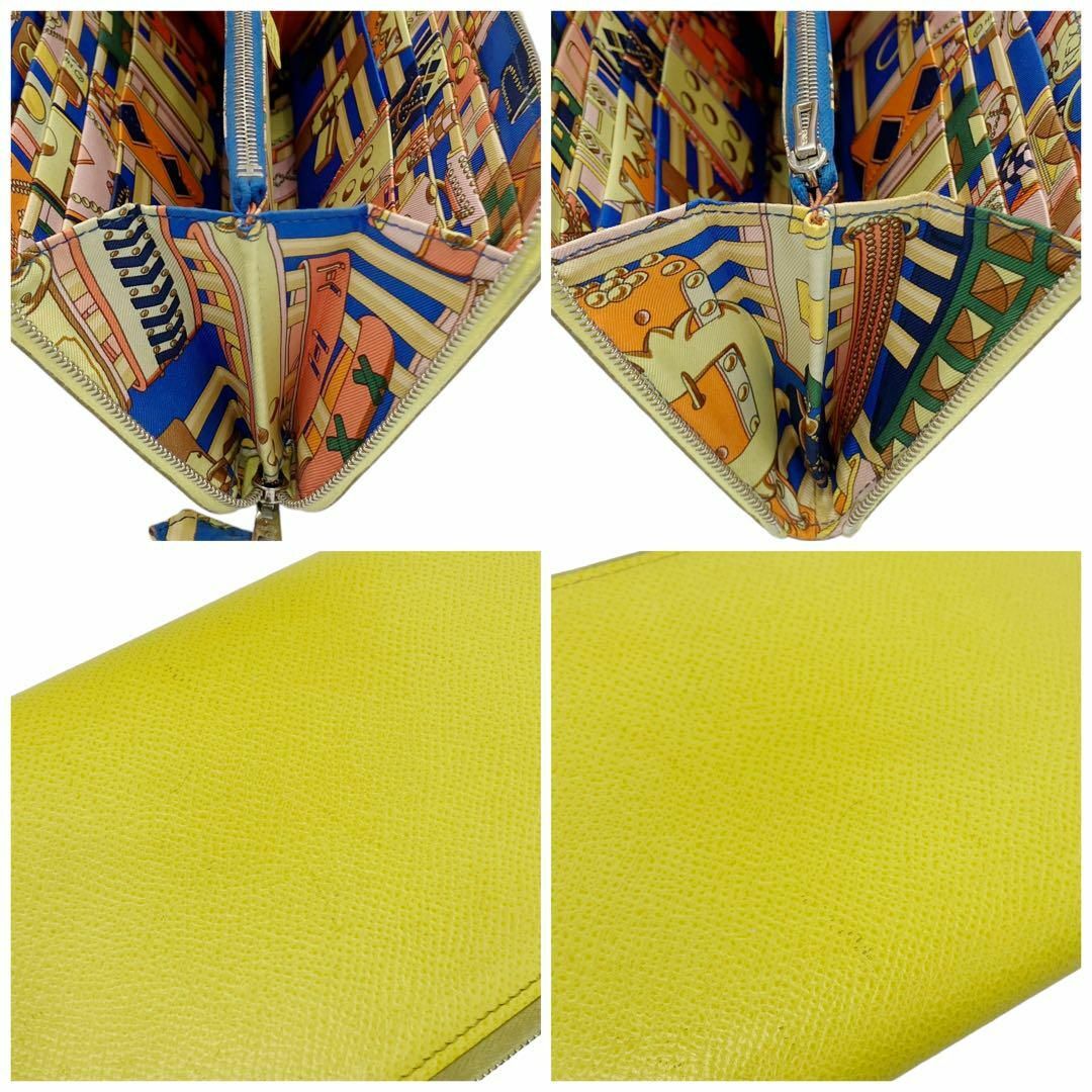 Hermes - ⭐️良品⭐️ エルメス アザップロング シルクイン 長財布