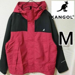 カンゴール(KANGOL)のKANGOL 赤 マウンテンパーカー カンゴール ジャケット ブルゾン 男性M(マウンテンパーカー)