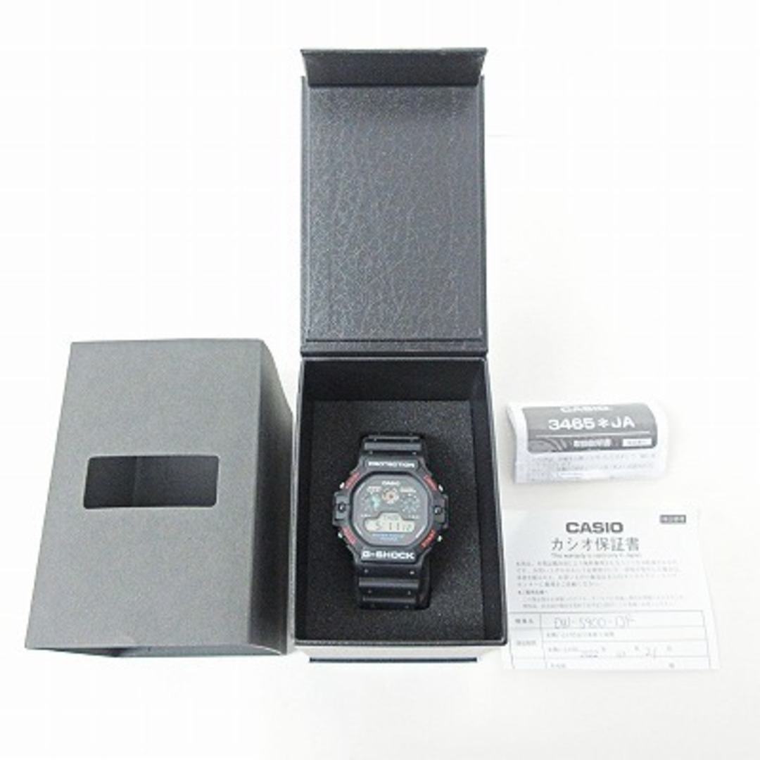 カシオジーショック DW-5900-1JF 腕時計 復刻モデル デジタル 黒