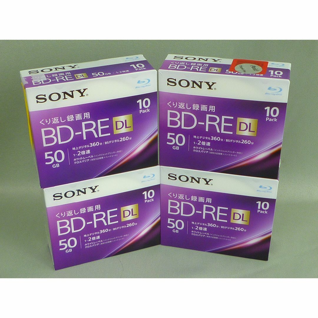 O－７★SONY  BD-RE 繰返し用（DL  50GB　40枚）★国産品