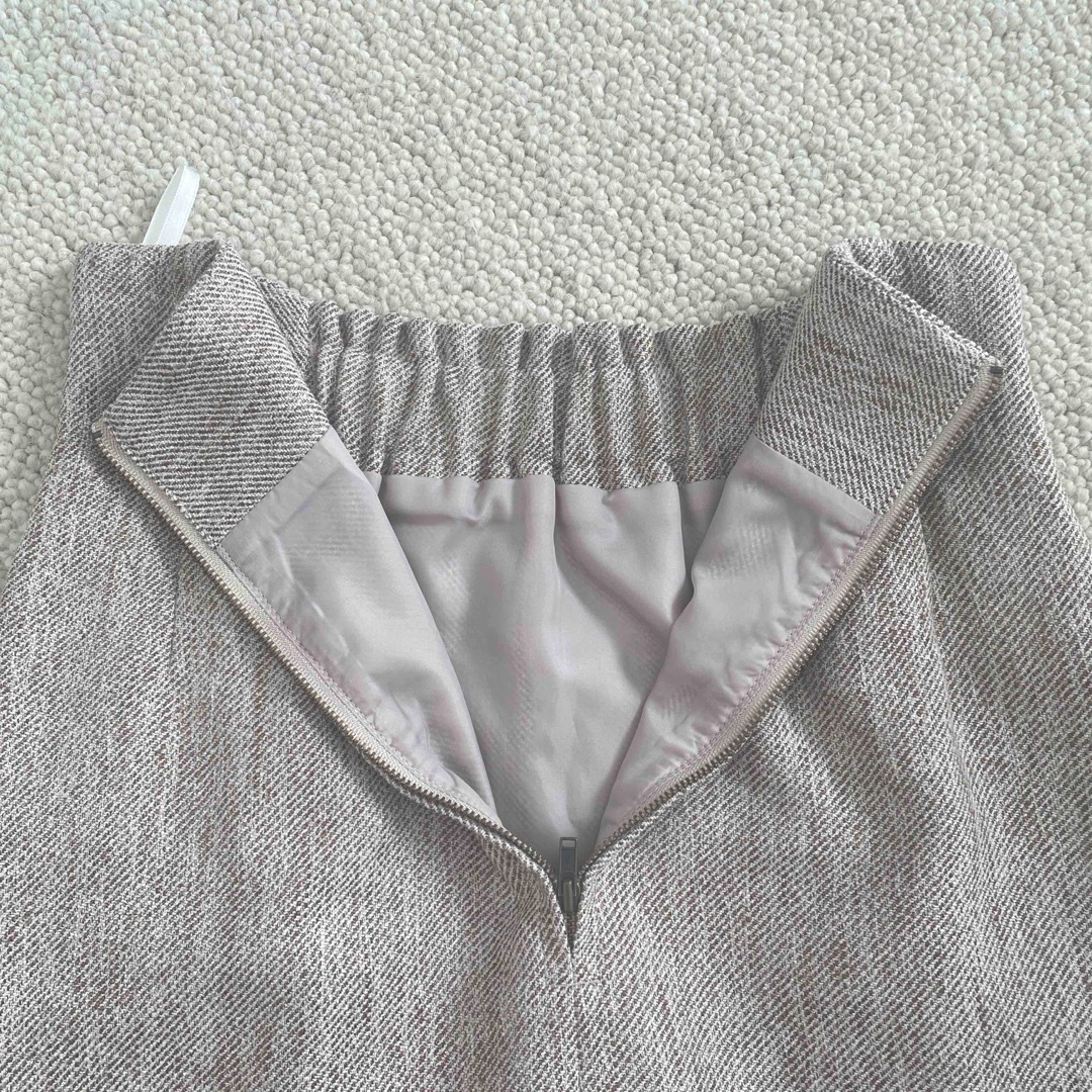 N.Natural Beauty Basic ツイードハイウエストタイトスカート