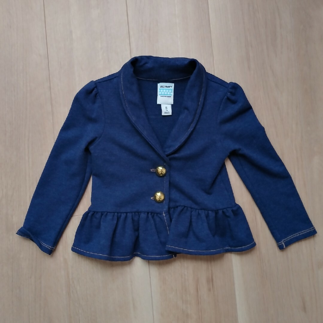 Old Navy(オールドネイビー)のOLD NAVY　ジャケット（2T） キッズ/ベビー/マタニティのキッズ服女の子用(90cm~)(ジャケット/上着)の商品写真