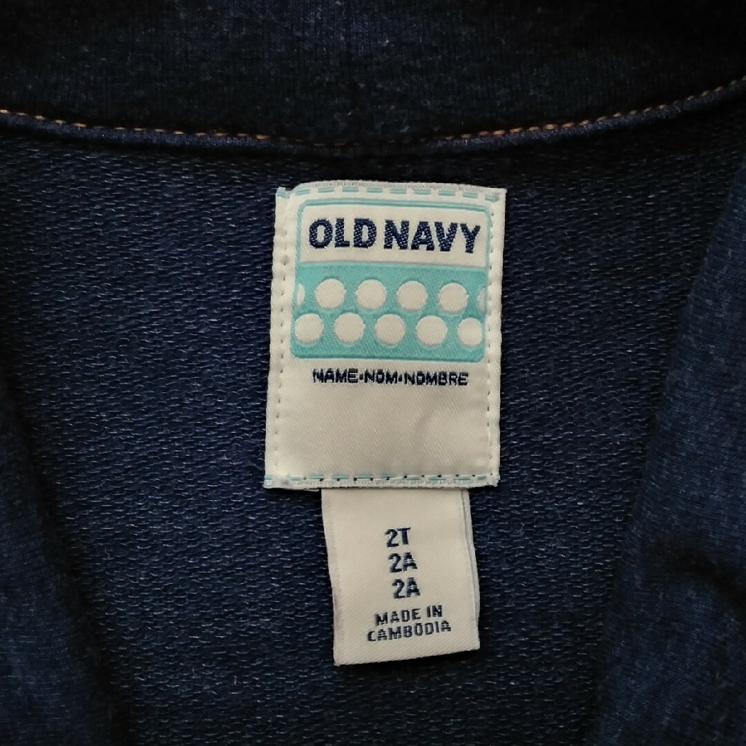 Old Navy(オールドネイビー)のOLD NAVY　ジャケット（2T） キッズ/ベビー/マタニティのキッズ服女の子用(90cm~)(ジャケット/上着)の商品写真