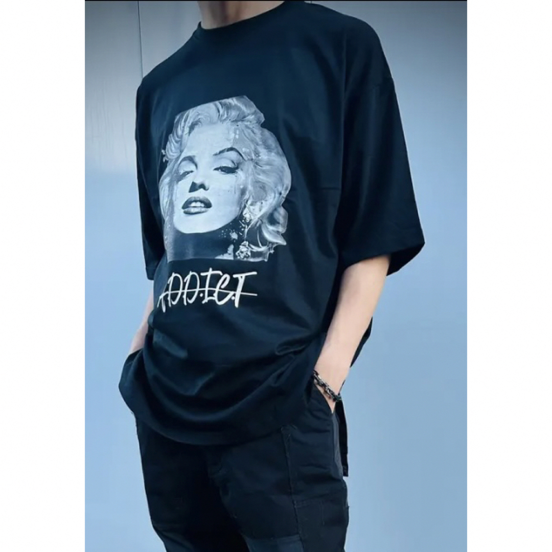 ADDICT(アディクト)のADDICT Marilyn Monroe Graphic Tee M ☆ メンズのトップス(Tシャツ/カットソー(半袖/袖なし))の商品写真