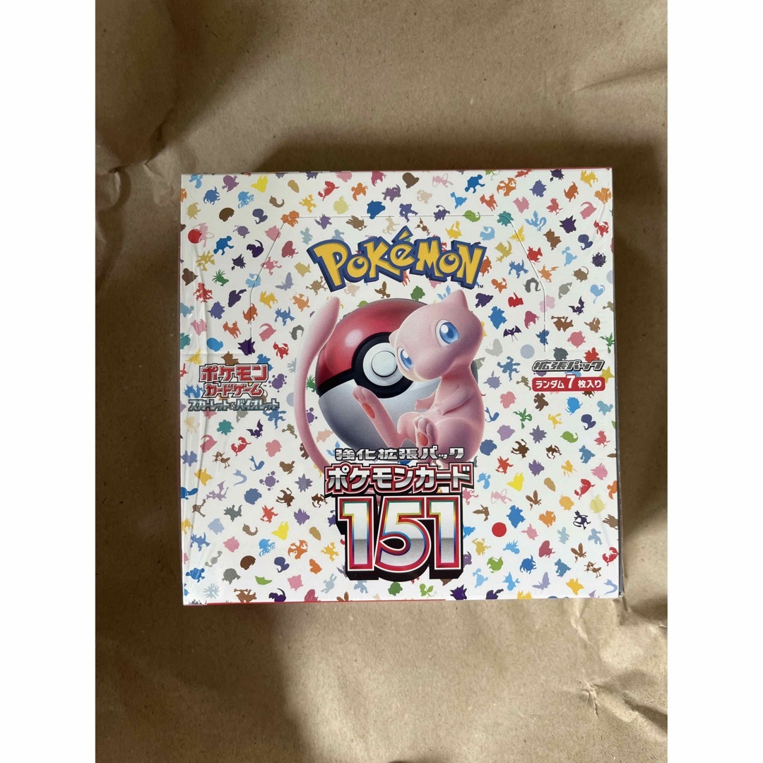 新製品の販売 たこべーさん専用 ポケモンカード151 BOXシュリンク付き