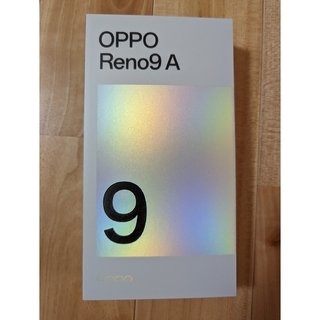 オッポ(OPPO)のOPPO Reno9 A　ムーンホワイト(スマートフォン本体)