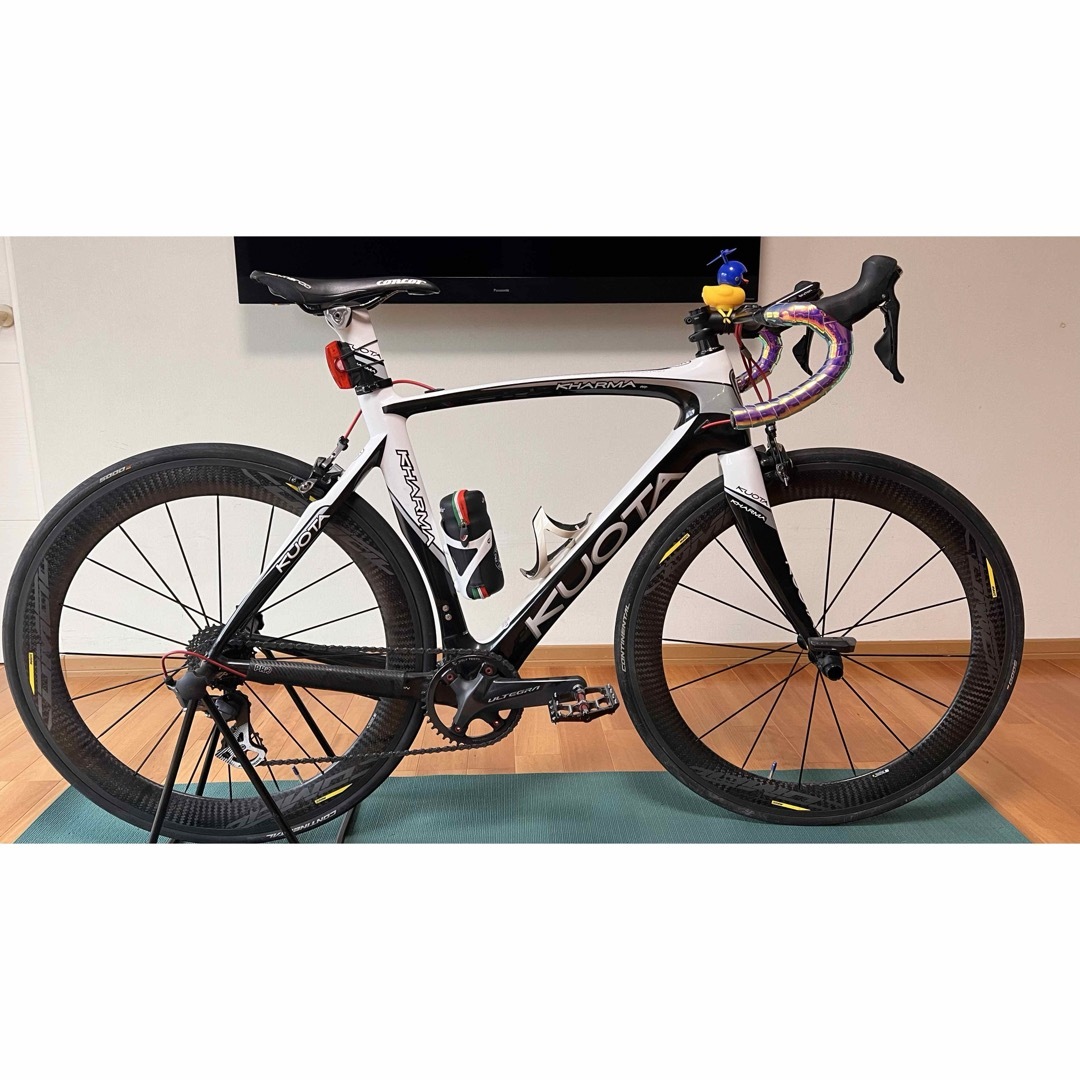 kuota kharma evo 室内保管 ホイール、タイヤ、チューブ無し - 自転車本体