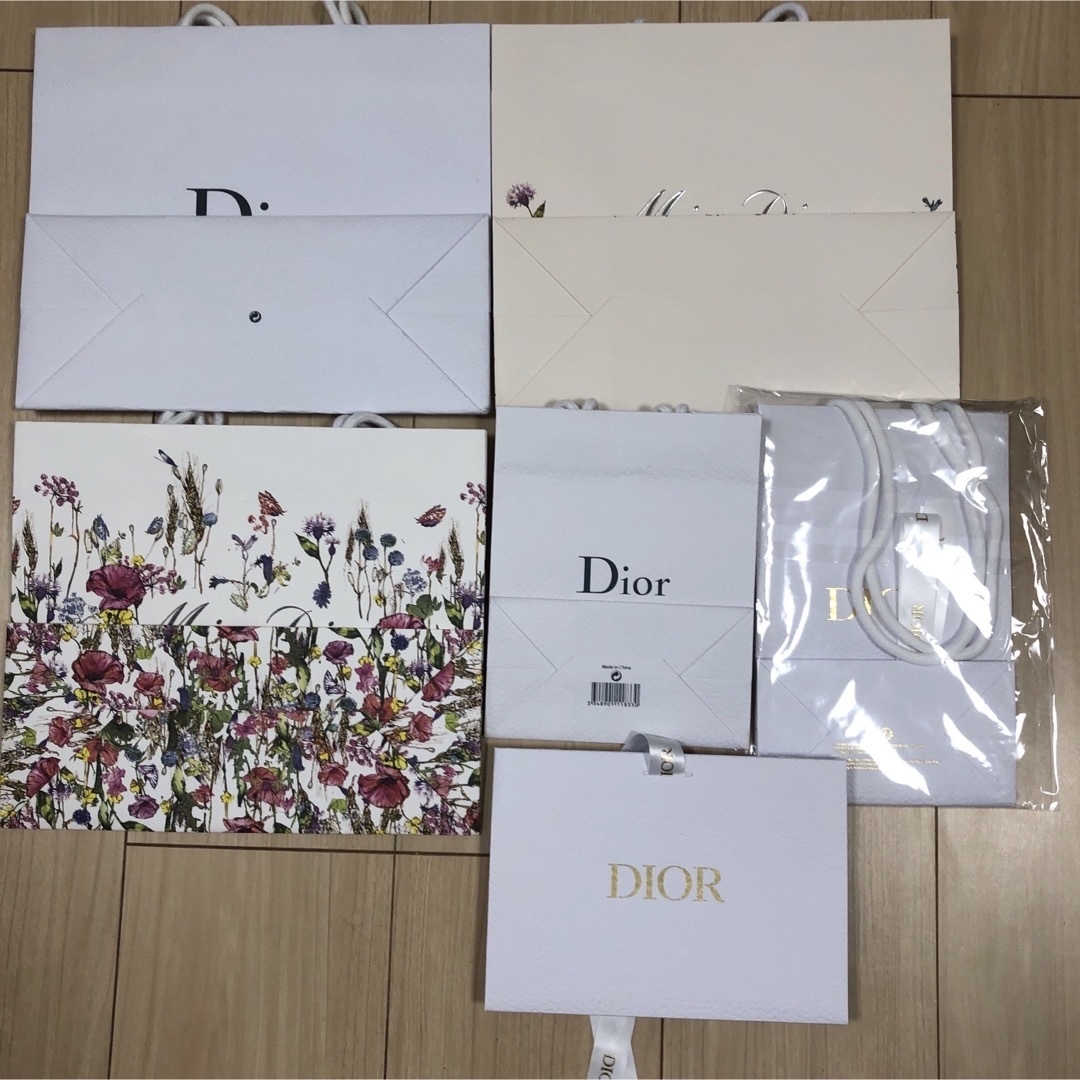 Christian Dior(クリスチャンディオール)のDior ディオール　紙袋セット レディースのバッグ(ショップ袋)の商品写真