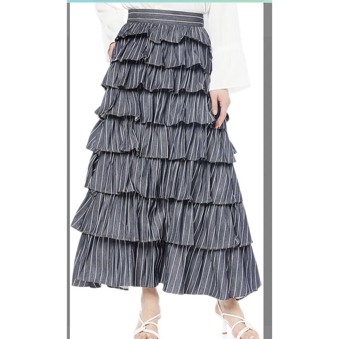 DOUBLE STANDARD CLOTHING(ダブルスタンダードクロージング)のダブルスタンダード　ティアードスカート　新品 レディースのスカート(ロングスカート)の商品写真