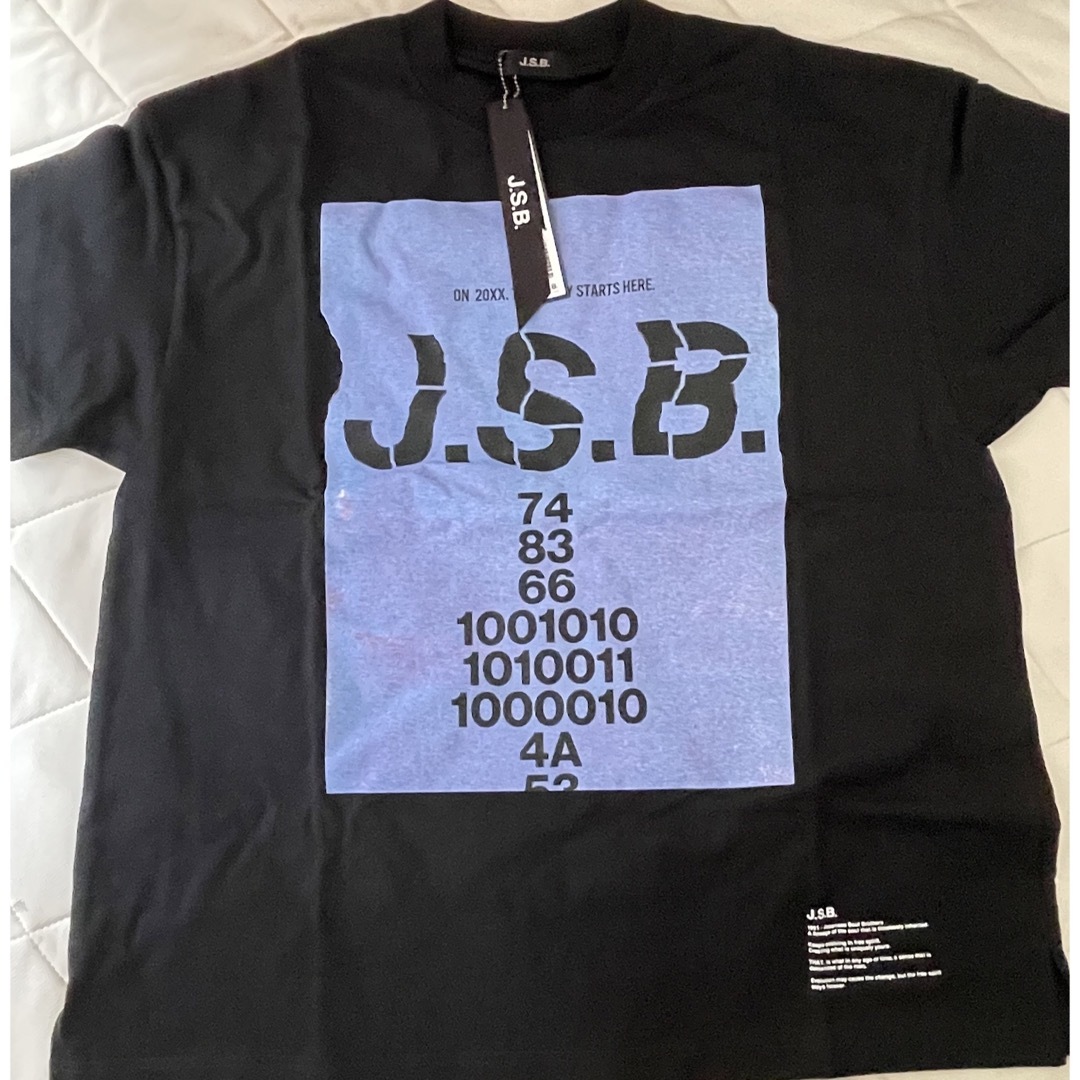 JSB  半袖Tシャツ　黒　Sサイズ