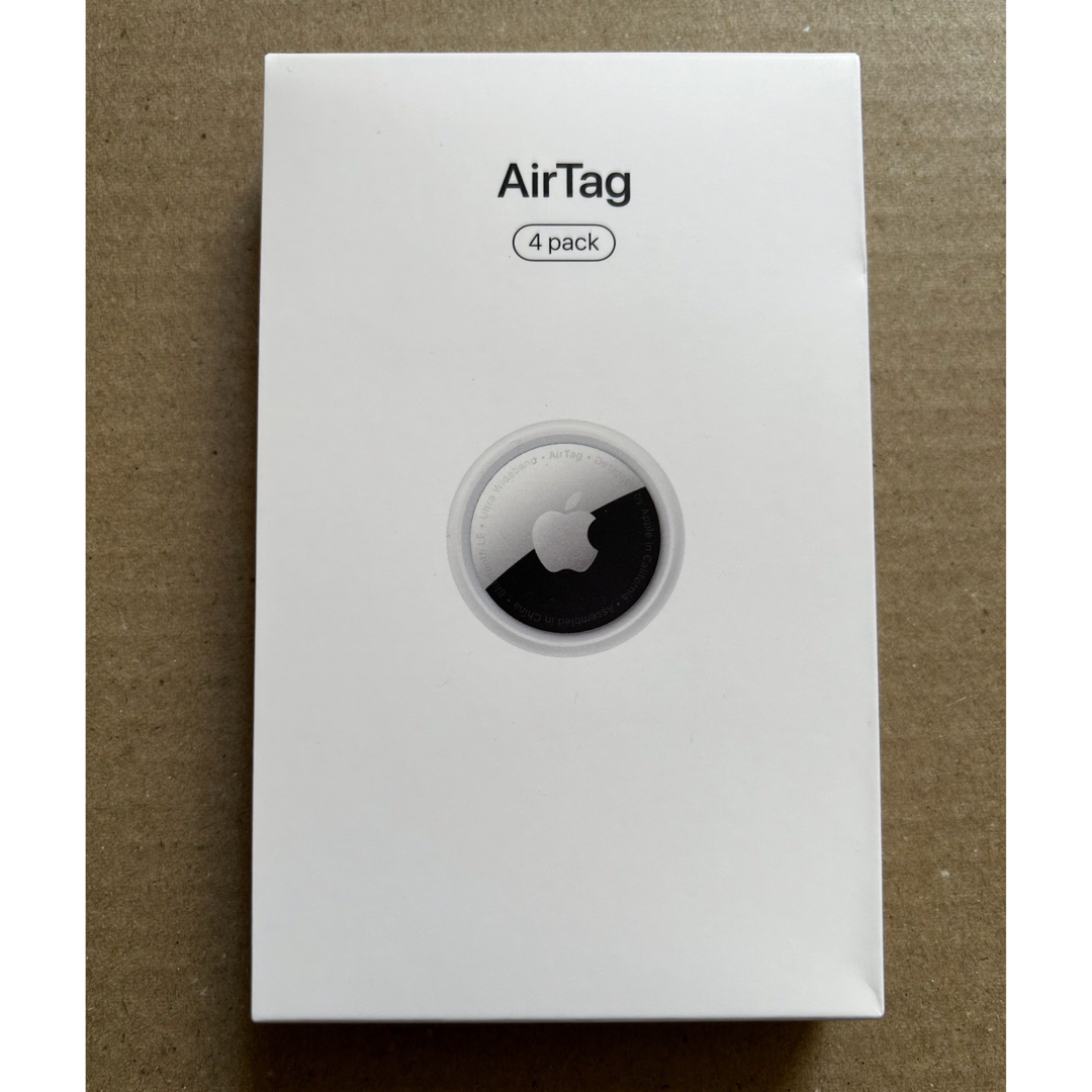 Apple AirTag 本体 / 4個入り　新品未開封