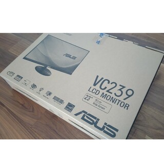 エイスース(ASUS)のASUS VC239H-W LCD MONITOR【未開封】(ディスプレイ)