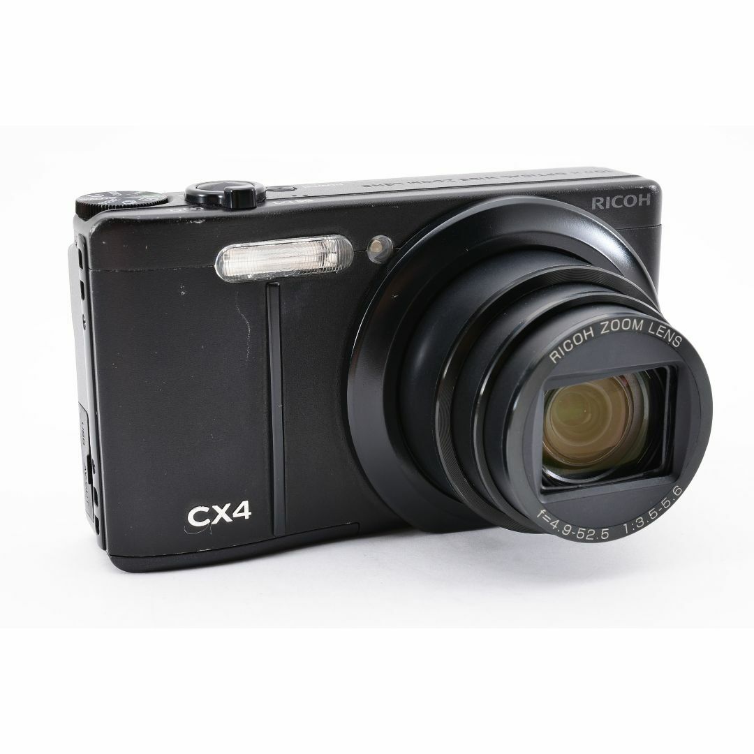 RICOH(リコー)の★ RICOH CX4 ブラック リコー コンパクトデジタルカメラ スマホ/家電/カメラのカメラ(コンパクトデジタルカメラ)の商品写真