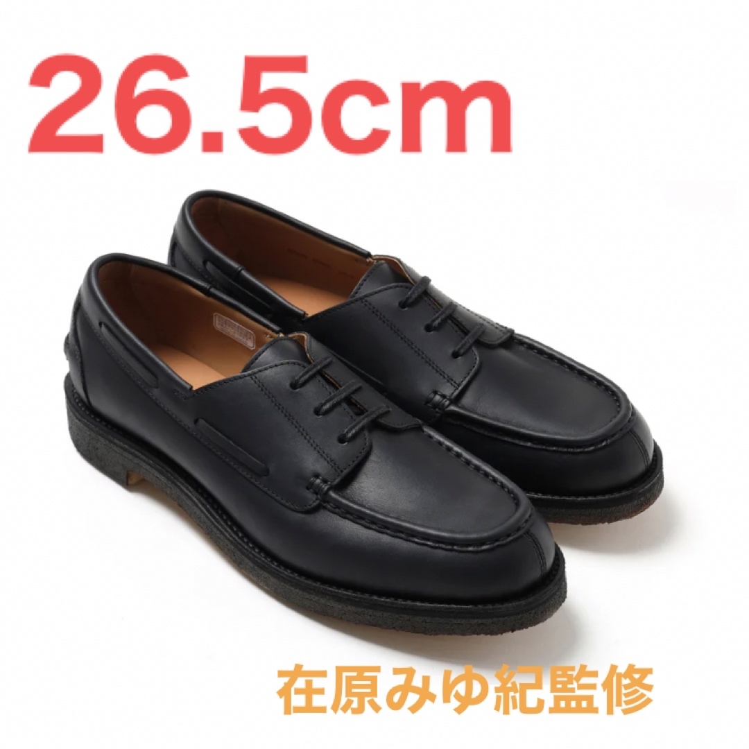 【26.5cm】リーガル 在原みゆ紀 3 EYELET MOC TOE靴/シューズ