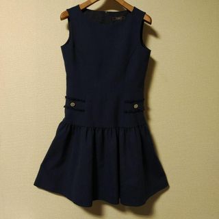 フォクシー(FOXEY) ひざ丈ワンピース(レディース)(ビジュー)の通販