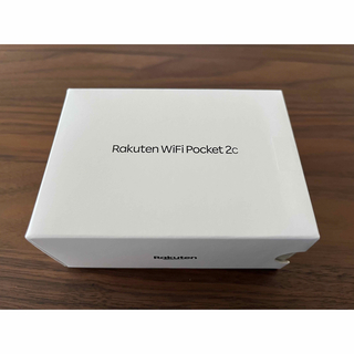 ラクテン(Rakuten)のRakuten WiFi Pocket 2C ブラック【新品未開封】(その他)