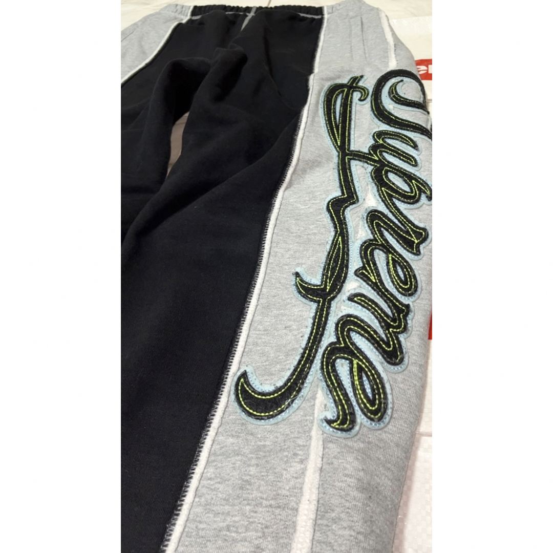 Supreme Paneled Script Sweatpant XL