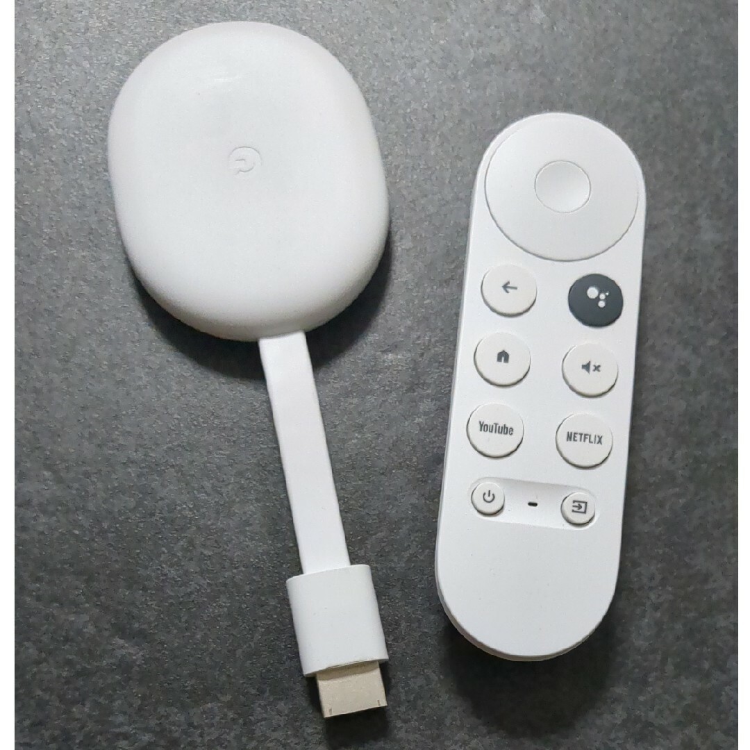 Chromecast with Google TV＋アダプター＋LANケーブル
