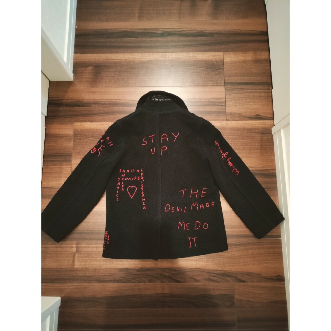 GO TO HOLLYWOOD(ゴートゥーハリウッド)のPコート ブラック 130 キッズ/ベビー/マタニティのキッズ服女の子用(90cm~)(コート)の商品写真