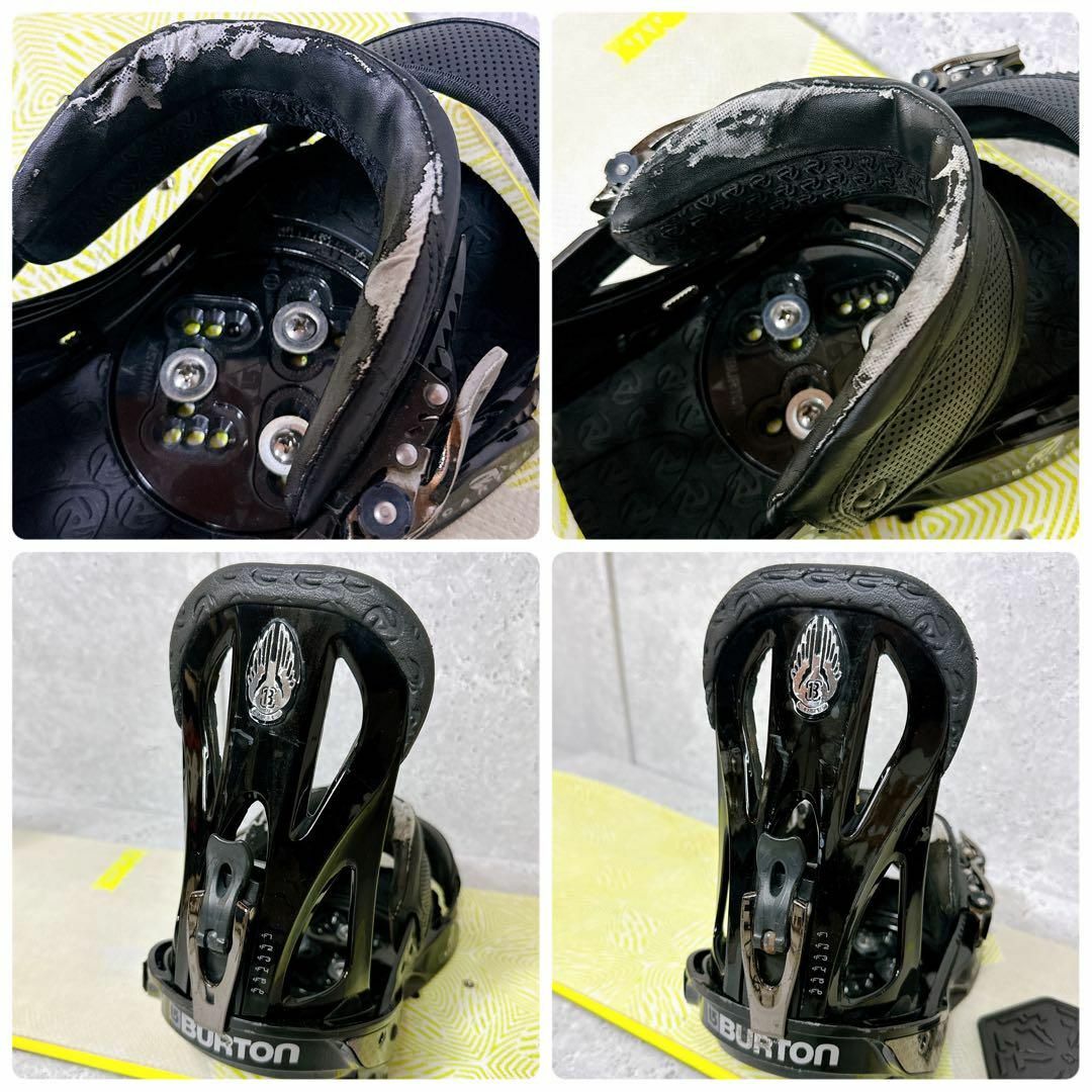 BURTON - 【良品】BURTON 2点セット メンズ スノーボード 154cm スノボ