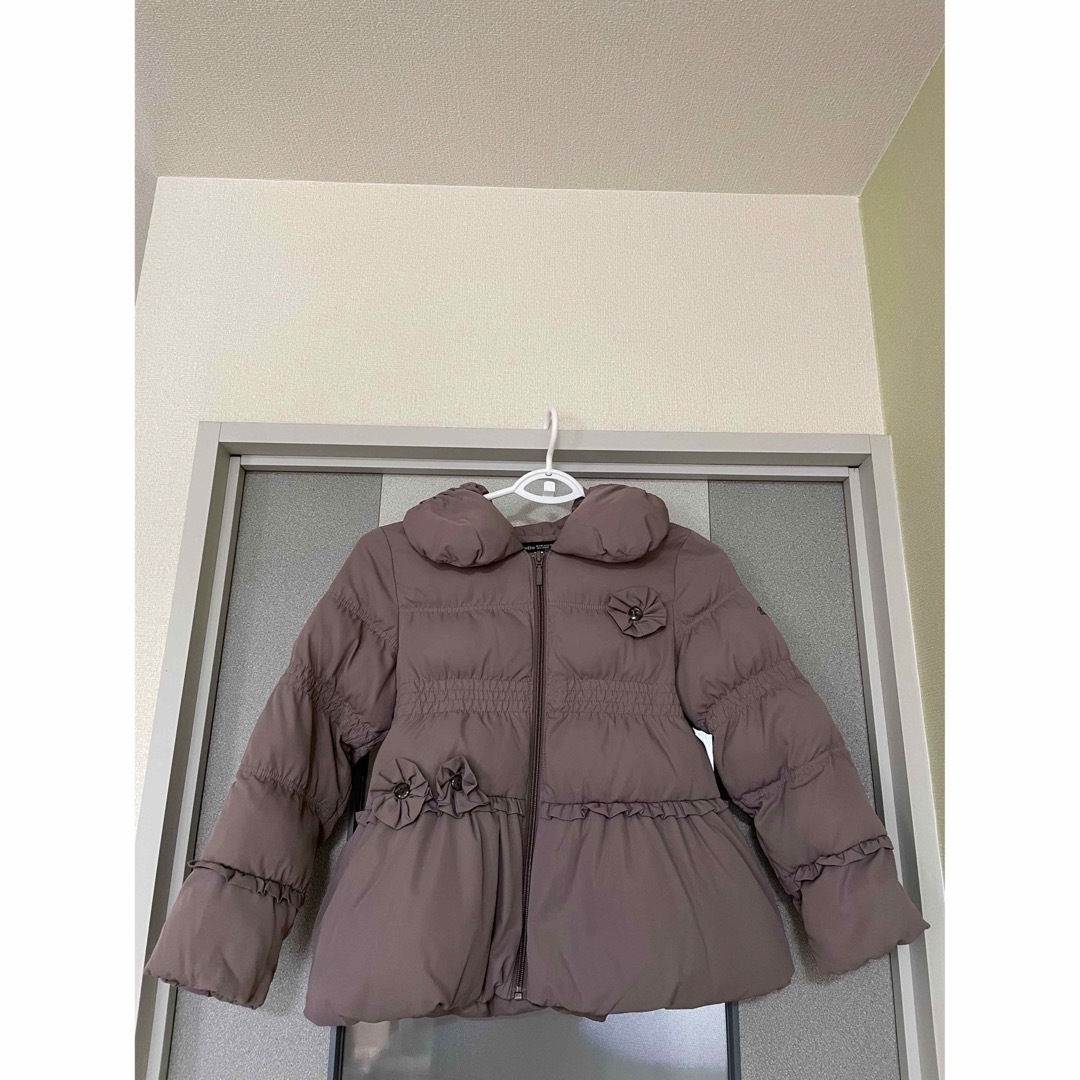 BeBe(ベベ)のべべ　中綿コート　130   キッズ/ベビー/マタニティのキッズ服女の子用(90cm~)(コート)の商品写真