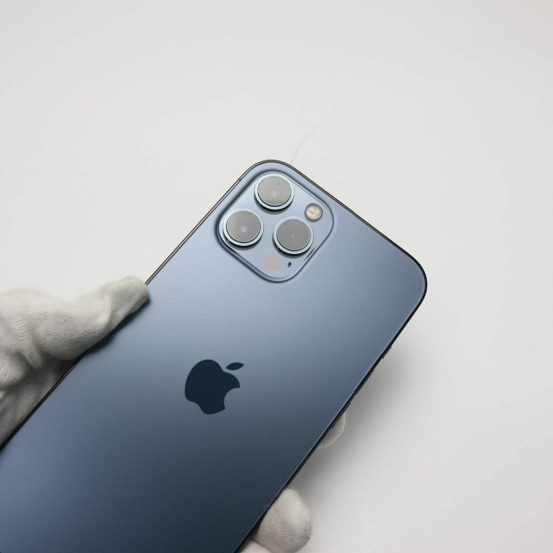 iPhone - SIMフリー iPhone12 Pro Max 128GB パシフィックブルーの通販