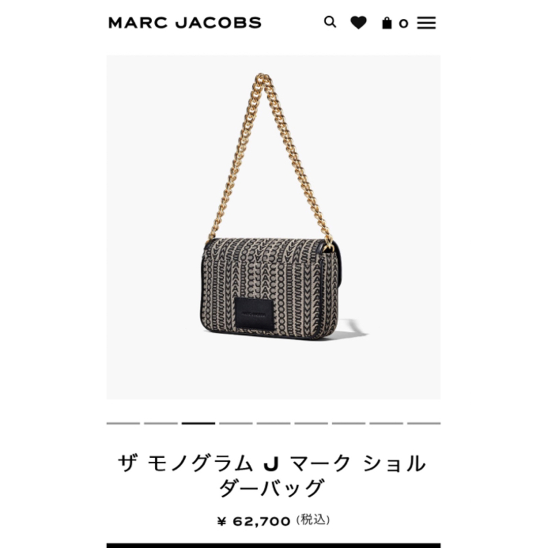 MARC JACOBS(マークジェイコブス)のMARC JACOBS ザ モノグラム J マーク ショルダーバッグ レディースのバッグ(クラッチバッグ)の商品写真