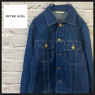 レトロガール(RETRO GIRL)のRETROGIRL デニムジャケット　Gジャン　[ M ](Gジャン/デニムジャケット)