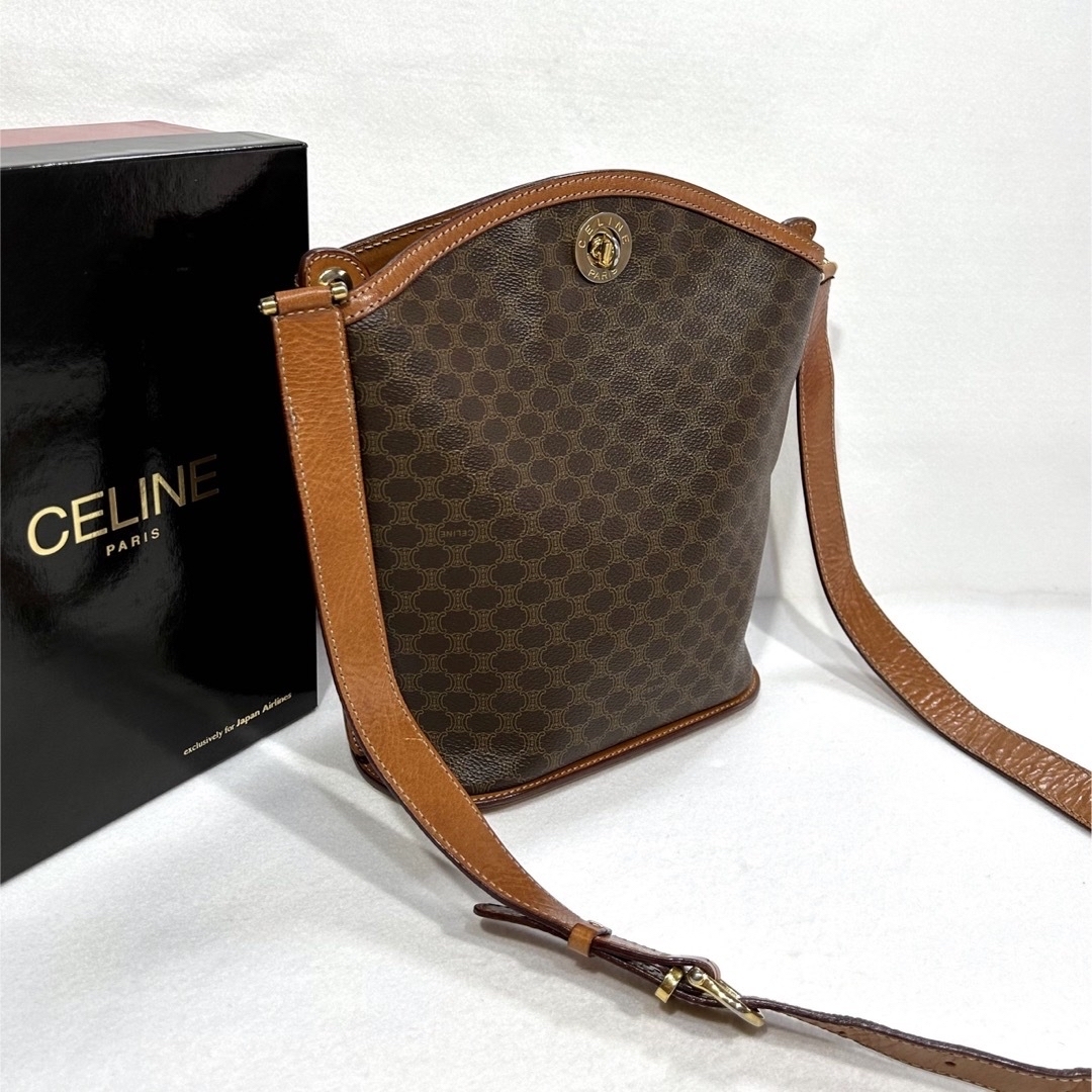 celine - セリーヌ バッグ サークルロゴ/セリーヌ ショルダーバッグ 斜