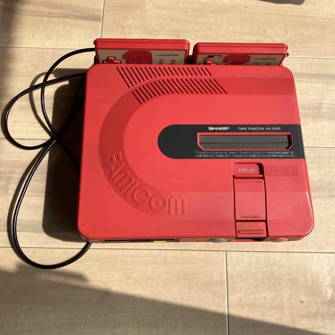 ツインファミコン AN-500R Twin Famicom 本体のみ 赤 レッド | フリマアプリ ラクマ