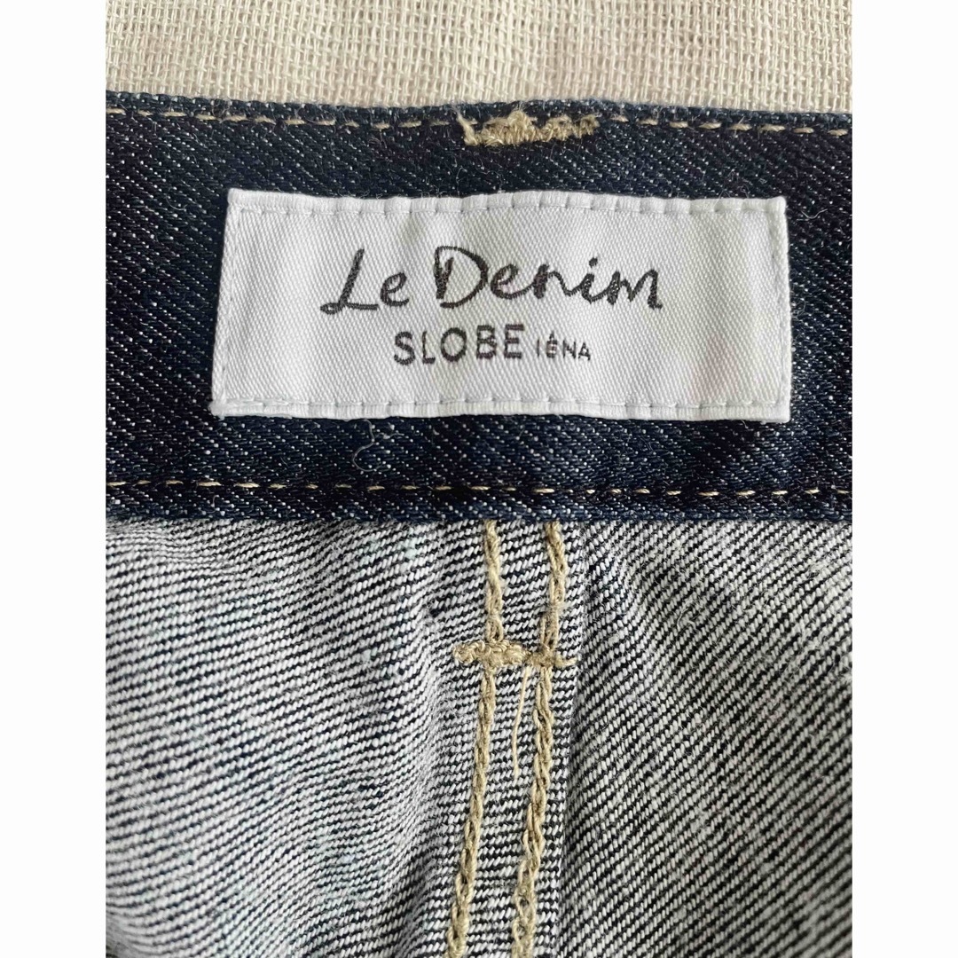 SLOBE IENA(スローブイエナ)のSLOBE IENA　LE DENIM テーパードデニムパンツ レディースのパンツ(デニム/ジーンズ)の商品写真