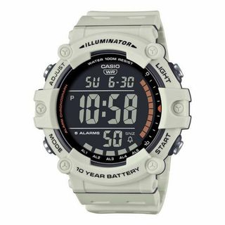 カシオ(CASIO)の【並行輸入品】【日本未発売】CASIO STANDARD MENS カシオ スタンダード AE-1500WH-8b2 腕時計 時計 ブランド メンズ キッズ 子供 男の子 チープカシオ チプカシ デジタル 日付 防水 ベージュ ブラック 黒 海外モデル 送料無料(腕時計(デジタル))