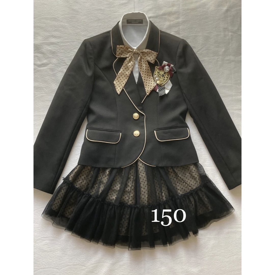 ミチコロンドン　女の子スーツ　卒服　150★美品 | フリマアプリ ラクマ