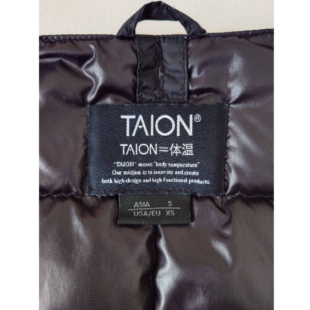 TAION(タイオン)のTAION インナーダウン　ダウンベスト レディースのジャケット/アウター(ダウンベスト)の商品写真