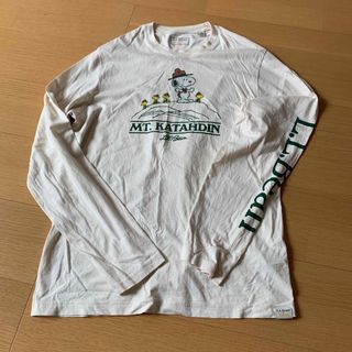 L.L.Bean × PEANUTS ロンT - Tシャツ/カットソー(七分/長袖)