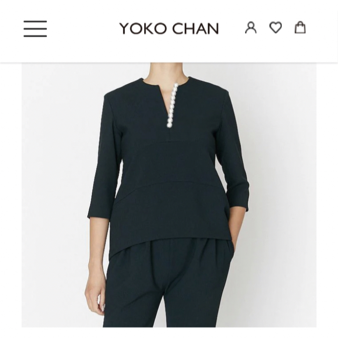 YOKO CHAN - 【現行品】YOKO CHAN ヨーコチャン／パールスリットライン 
