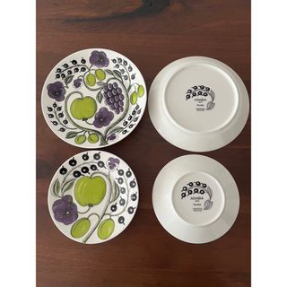 極美品!北欧アラビア パラティッシプレート4枚セット売り - 食器