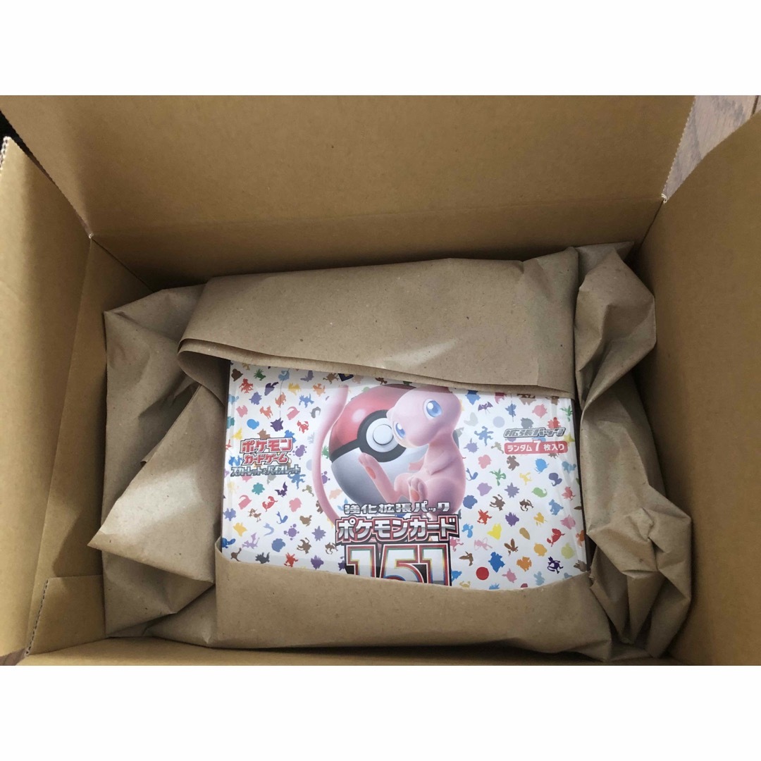 シュリンク未開封】ポケモンカードゲーム 151 BOX-