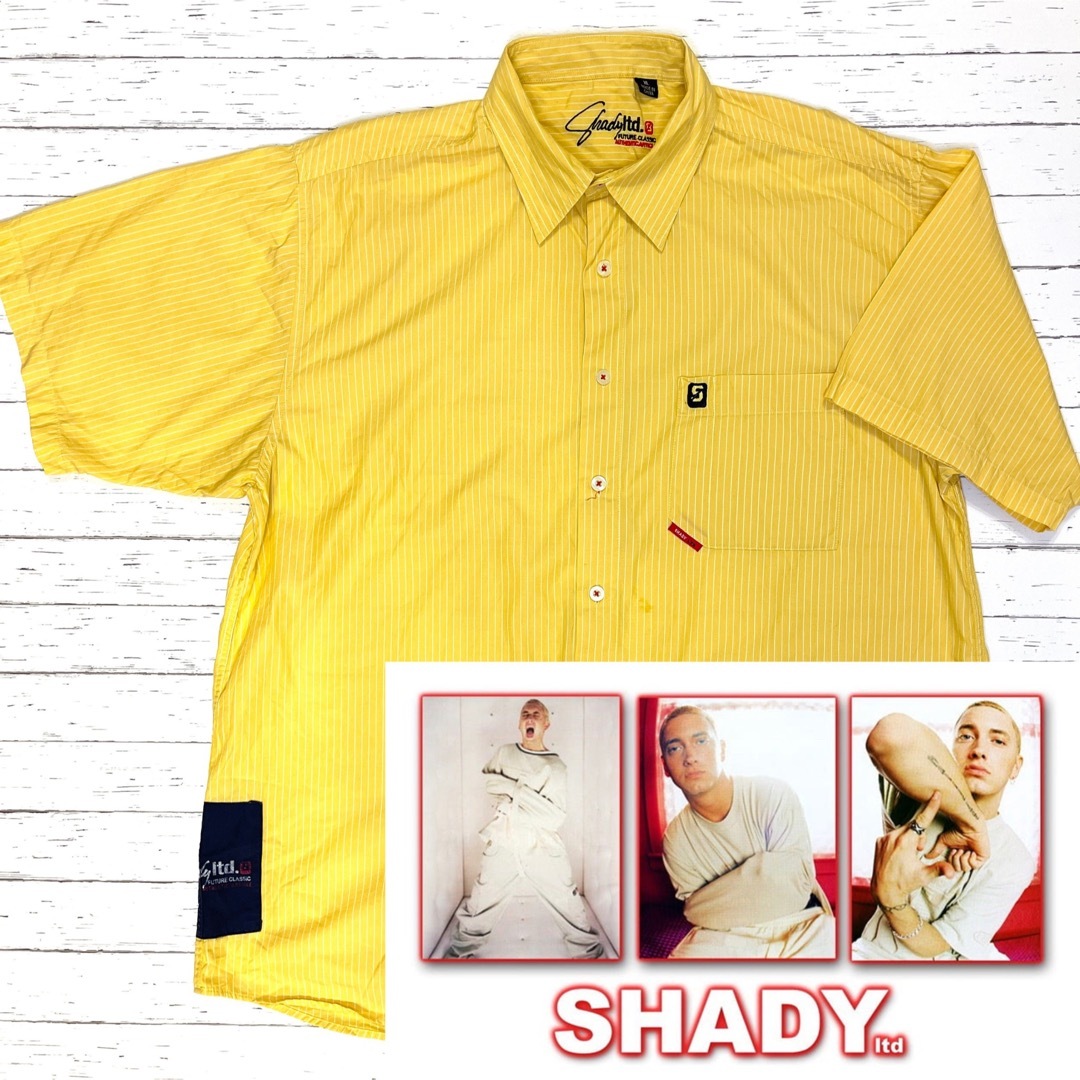 Shady(シェイディ)の値下げ！【SHADY Ltd】エミネム　シェイディ　オーバーサイズ　シャツ メンズのトップス(シャツ)の商品写真