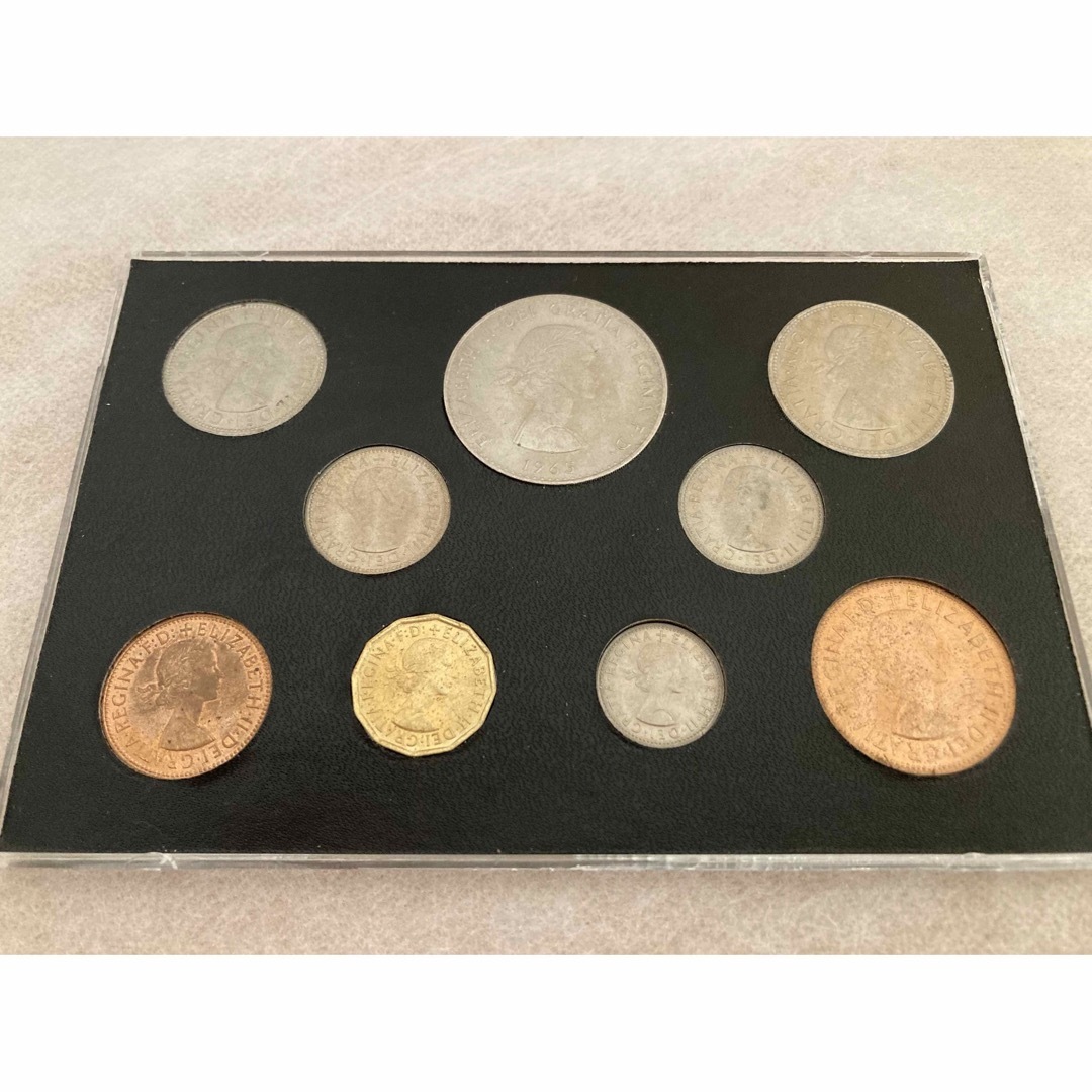 値下げ 記念硬貨セット☆イギリスエリザベス2世記念硬貨/1965年の通販