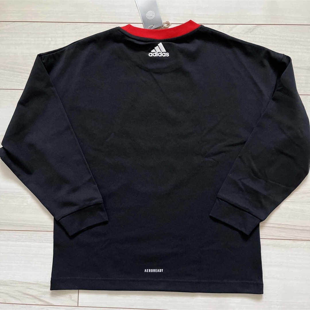 adidas(アディダス)の新品　アディダス  ロンT シャツ　長袖　160 キッズ/ベビー/マタニティのキッズ服男の子用(90cm~)(Tシャツ/カットソー)の商品写真