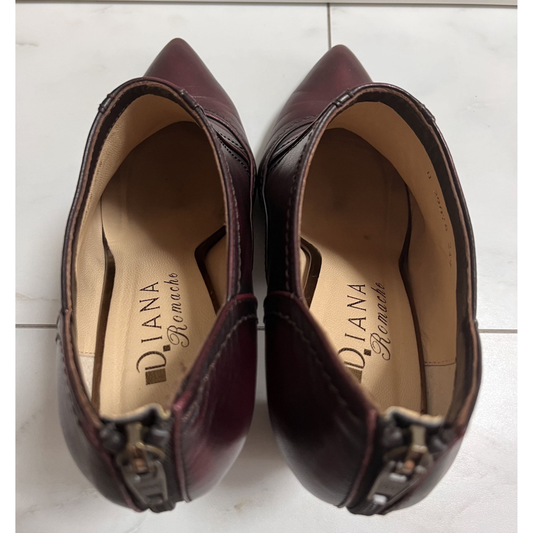 DIANA(ダイアナ)のDiana    ブーティ　バーガンディ レディースの靴/シューズ(ブーティ)の商品写真